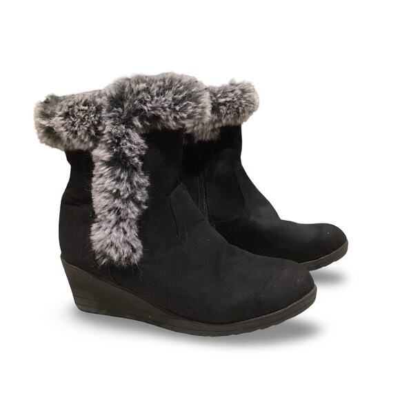 Girl Waltry Wedge Booties - Picture 1 of 7